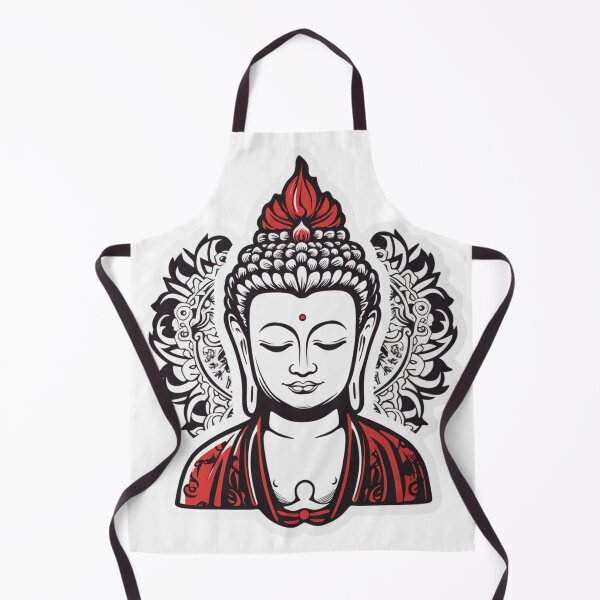 Item preview, Buddha Black White ,buddha Modern art , buddha Modern art home decoration designed and sold by MartynGrey.