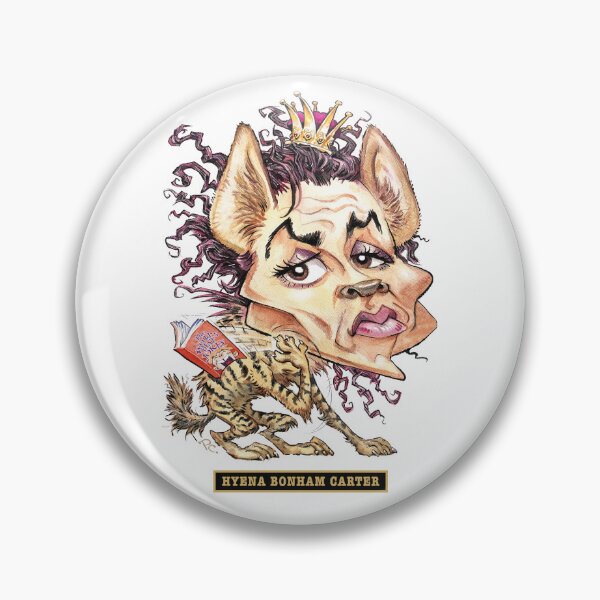 Item preview, HYENA BONHAM CARTER - Another Great Illustration from Paul Cemmick's MOVIESTAR MUTATIONS by DAVID RICHARDSON designed and sold by TIGERDAVER.