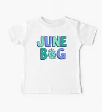 June Bug Onesie (Blau und Grün) Baby T-Shirt
