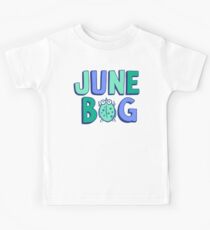 June Bug Onesie (blues and greens) Kids Tee