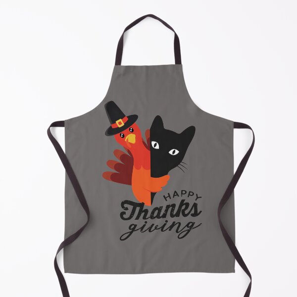 Item preview, Turkey and Cats designed and sold by ValsCrazyCats.