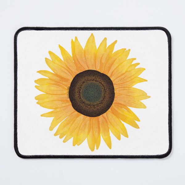 Item preview, Girassol em aquarela designed and sold by Rbk Digital Studio.