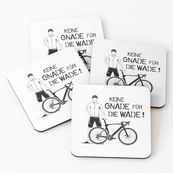 Artikelvorschau, Keine Gnade für die Wade Symbol Rennrad Gravel Tour Fahrrad Illustration entworfen und verkauft von AndreMi.