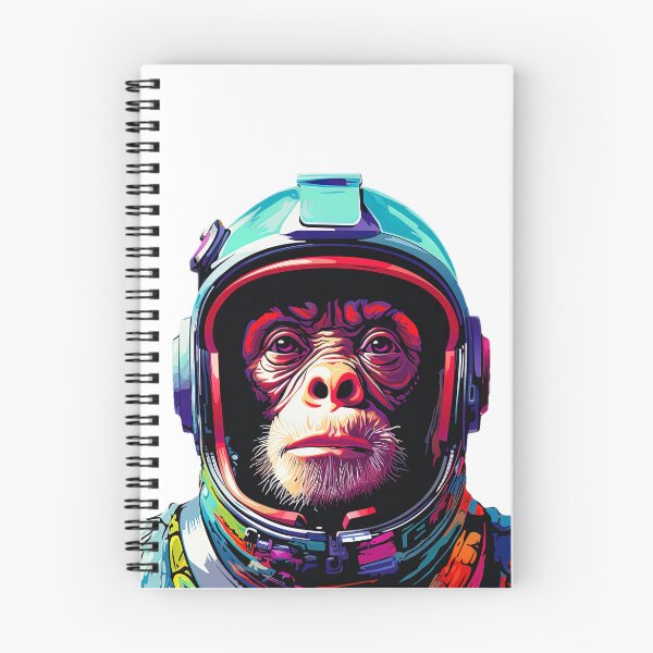 Item preview, Astrochimp Monkey in space designed and sold by Inky-Spiration.