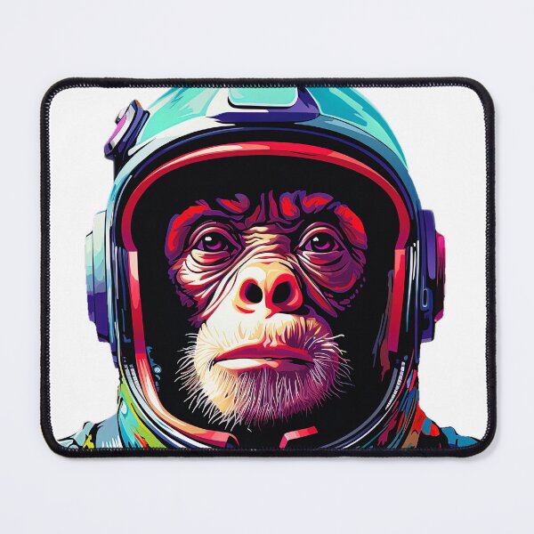 Item preview, Astrochimp Monkey in space designed and sold by Inky-Spiration.