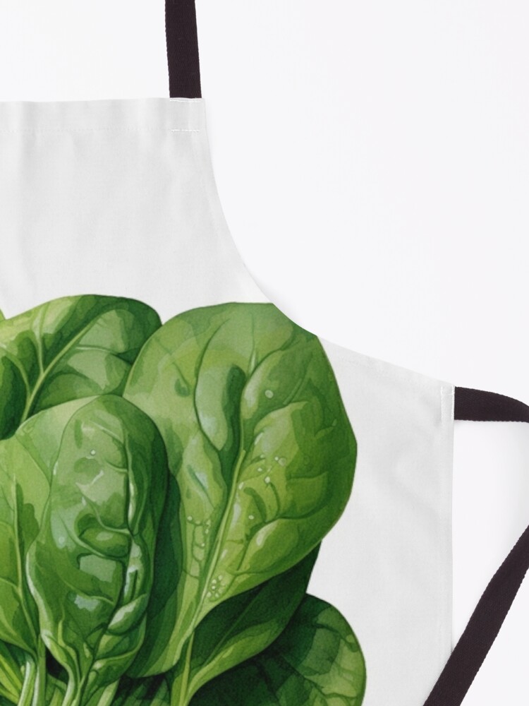 Discover Spinach Illustration Apron