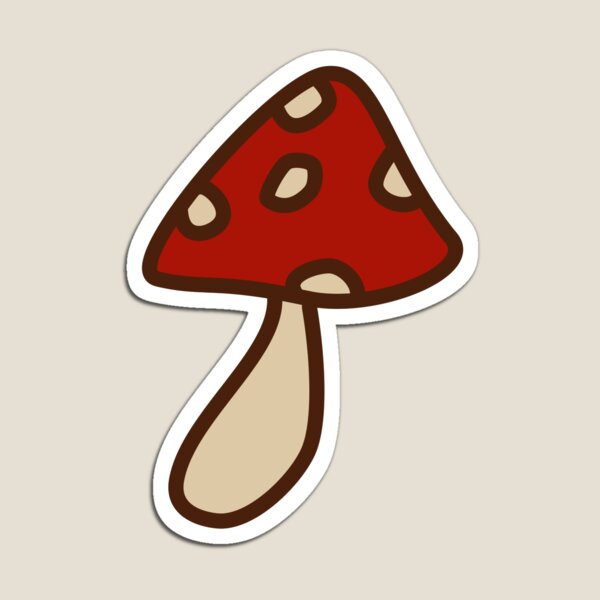 Artikelvorschau, Cute Stylized Poison Mushroom entworfen und verkauft von MossMothDesigns.