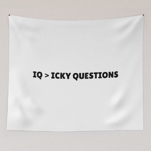 Artikelvorschau, IQ > Icky Questions entworfen und verkauft von DesignDazzles.