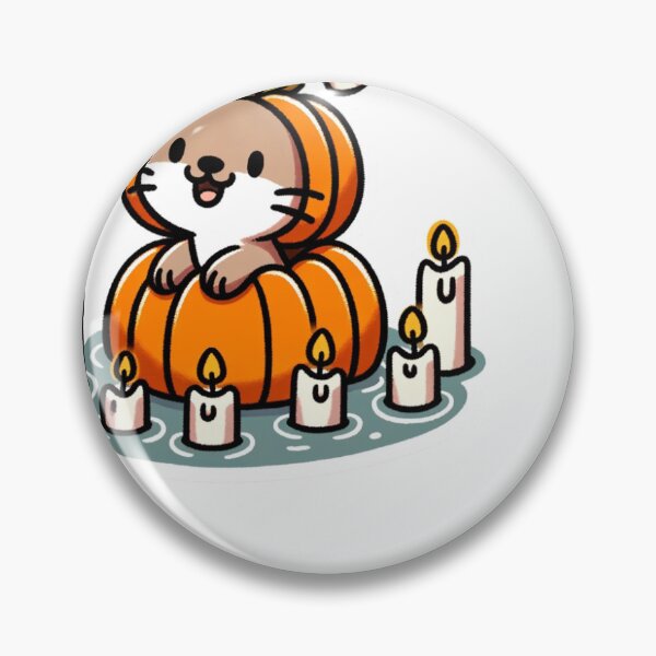 Item preview, Kai - the pumpkin otter designed and sold by Patniela.