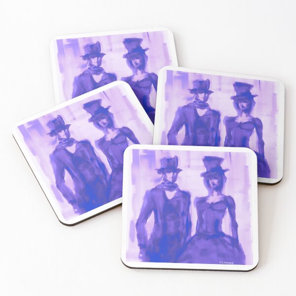 Item preview, Steampunk couple lavender designed and sold by P-E-Sterling.