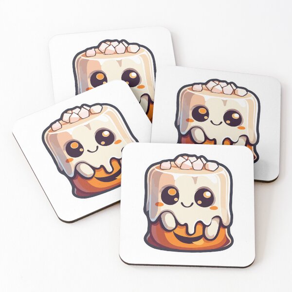 Item preview, Cute Halloween Marshmallow designed and sold by HaloPumpkin.