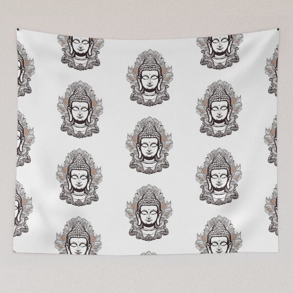 Item preview, Buddha Black White, buddha Modern art ,home decoration home decoration designed and sold by MartynGrey.