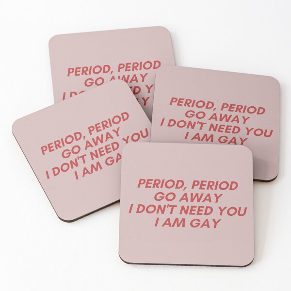 Item preview, PERIOD, GO AWAY! designed and sold by NESIHO.