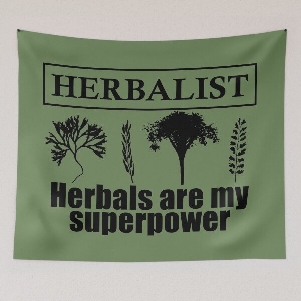 Item preview, Herbalist - herbals are my superpower herbalism designed and sold by Alexaltay.