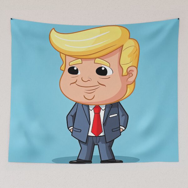 Item preview, Donald Trump | cute style designed and sold by ComicsFactory.