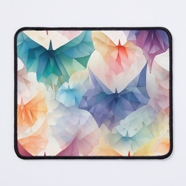 Item preview, Colorful cubist bat pattern rainbow designed and sold by aiveohgraphics.