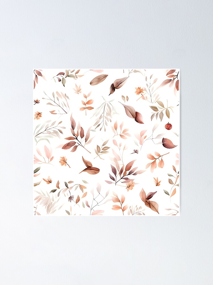 Thumbnail 1 of 3, Poster, Pattern Fall Season designed and sold by ColorOpal.