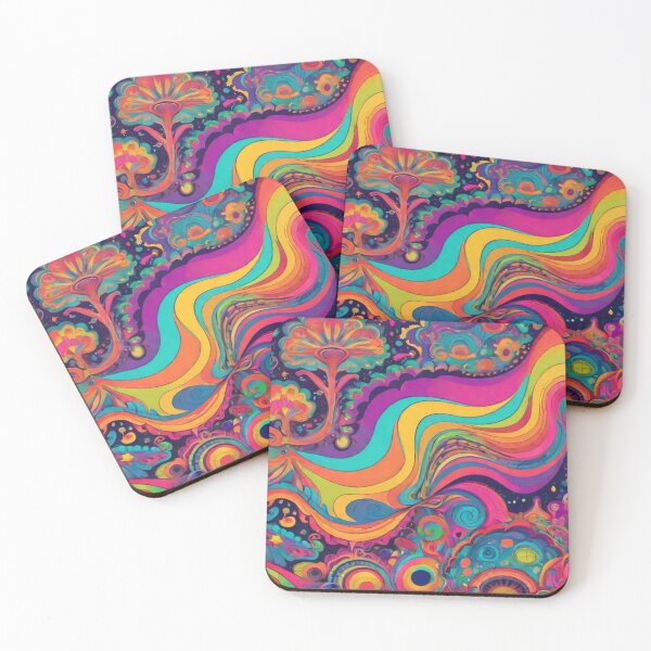 Item preview, Psychedelic Multi Colored Pattern #1 designed and sold by KoliBabb.