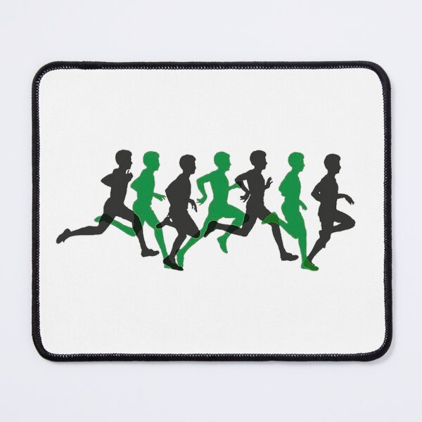 Item preview, silhouette sprint Sticker designed and sold by Lilac32.