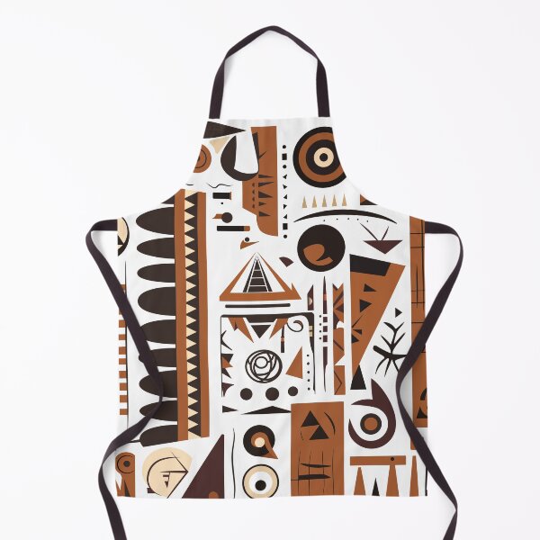 Item preview, Abstract composition in the style of cave paintings designed and sold by siloto.