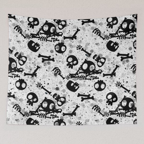 Item preview, Spooky Elegance: Bones (Halloween Patterns) designed and sold by PixSellerShop.