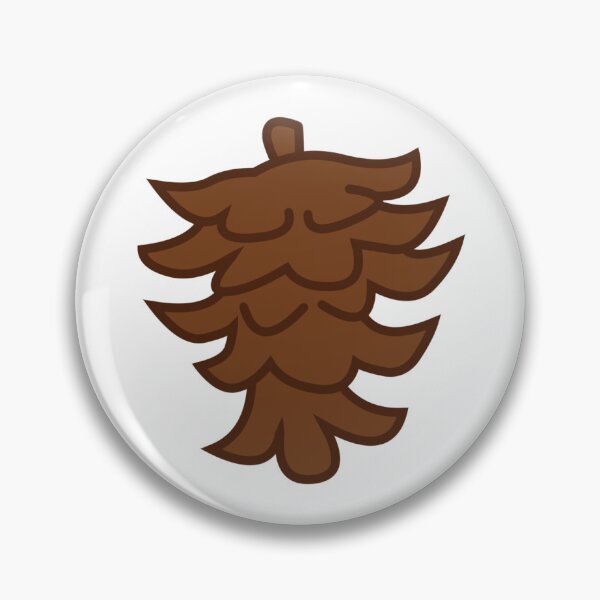 Artikelvorschau, Cute Stylized Pinecone entworfen und verkauft von MossMothDesigns.