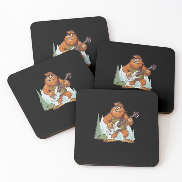Item preview, Cartoon Bigfoot E-gitarre designed and sold by sbachstroem.