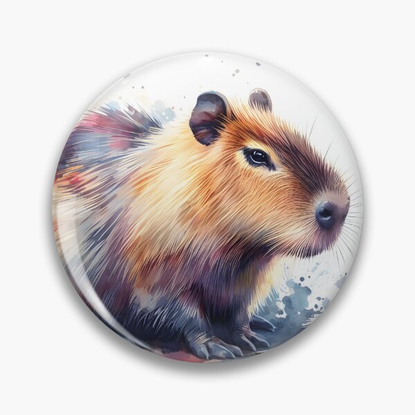 Item preview, Capybara Art #4 | Capybara Lovers designed and sold by ksgraphics222.