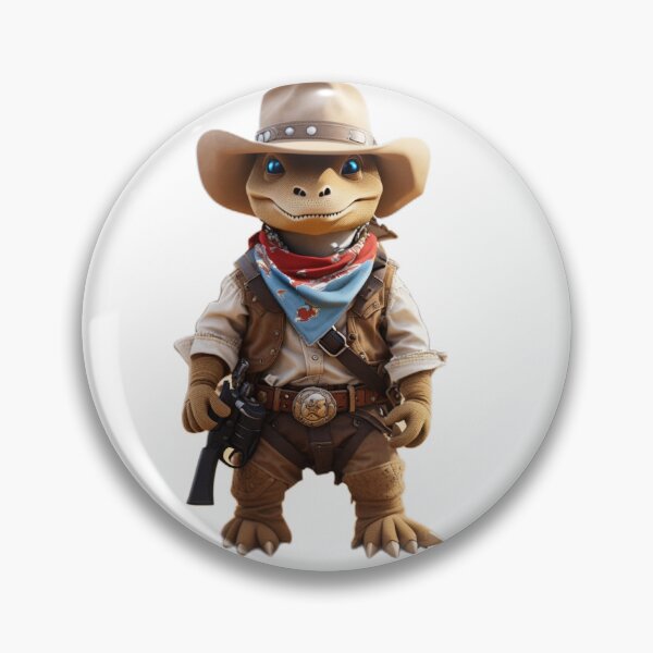 Item preview, Cool Cowboy Dinosaur stickers designed and sold by AiryAbode01.