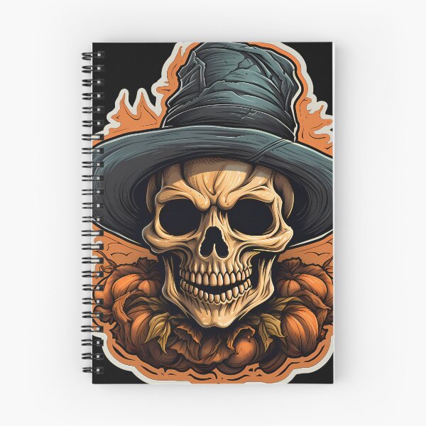 Item preview, Mr. Pumpkin Skull Face designed and sold by sixblackroses.
