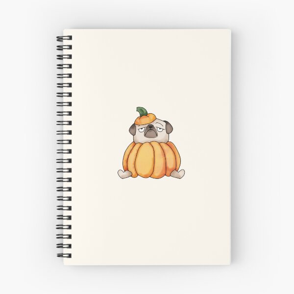 Item preview, Pug in a pumpkin designed and sold by haakondesign.