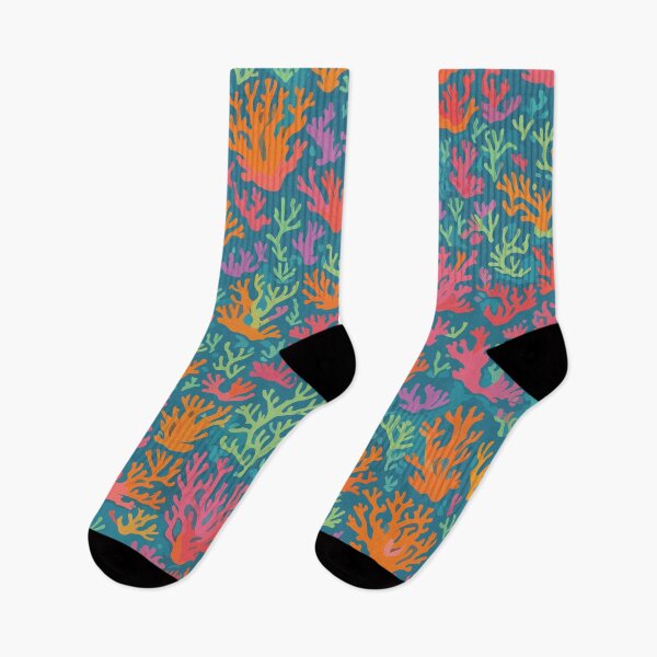 Item preview, Colorful Ocean Coral Reef Pattern designed and sold by Zazizu.