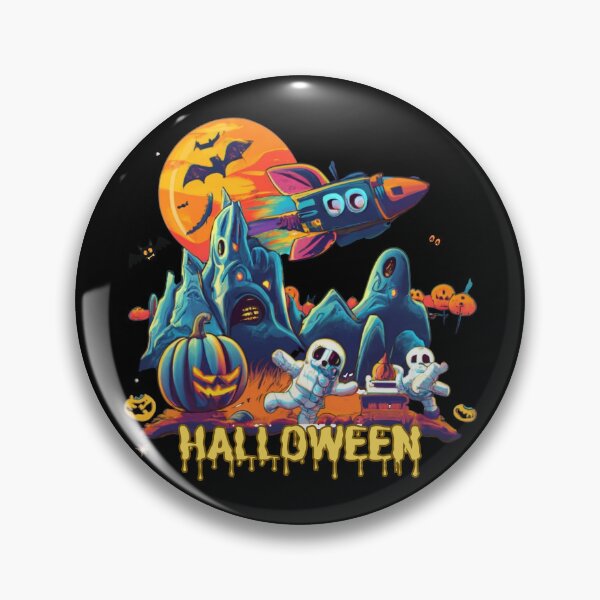 Item preview, Spooky Space Odyssey for Halloween designed and sold by CraftCharm.