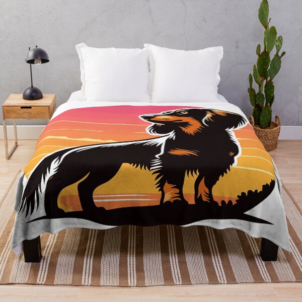 Artikelvorschau, Wiener Hund - Sunrise Boho Dackel entworfen und verkauft von TheGusDesigns.