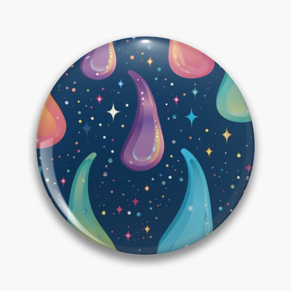 Aperçu de l'œuvre Fond d'écran de gouttes de pluie colorées créée et vendue par Ravenclouds.