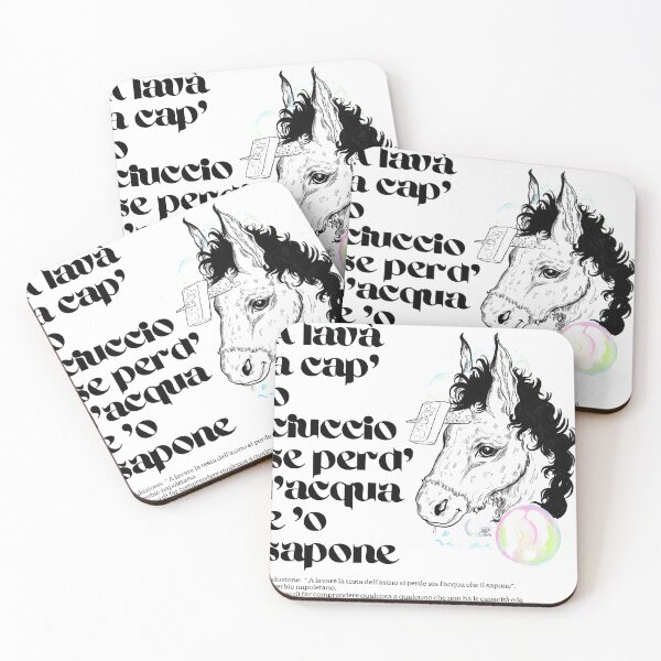 Item preview, "COME NON DETTO": A series of Neapolitan proverbs (ITA) designed and sold by sottosaturno.