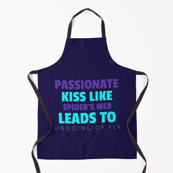 Item preview, PASSIONATE KISS LIKE SPIDER'S WEB LEADS TO UNDOING OF FLY - Wise Proverb Tee designed and sold by teecraftstudios.