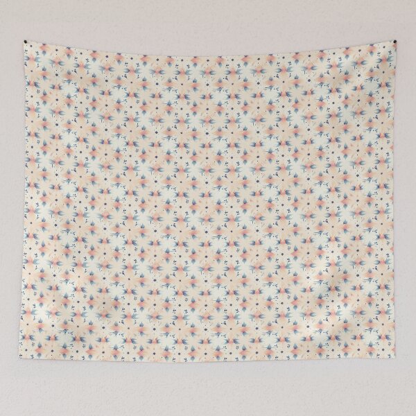 Item preview, Pastel Indian Petals: Subtle Floral Elegance designed and sold by chiccollectives.