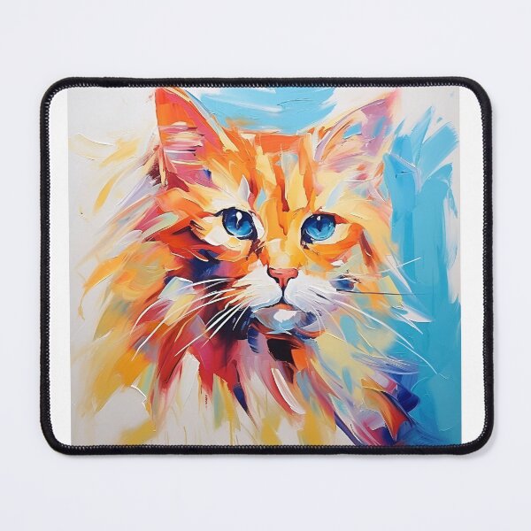 Item preview, Expressive Feline Encounter 1  designed and sold by Popqu1zArt.