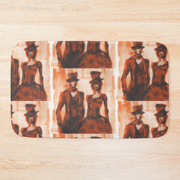 Item preview, Steampunk couple orange designed and sold by P-E-Sterling.