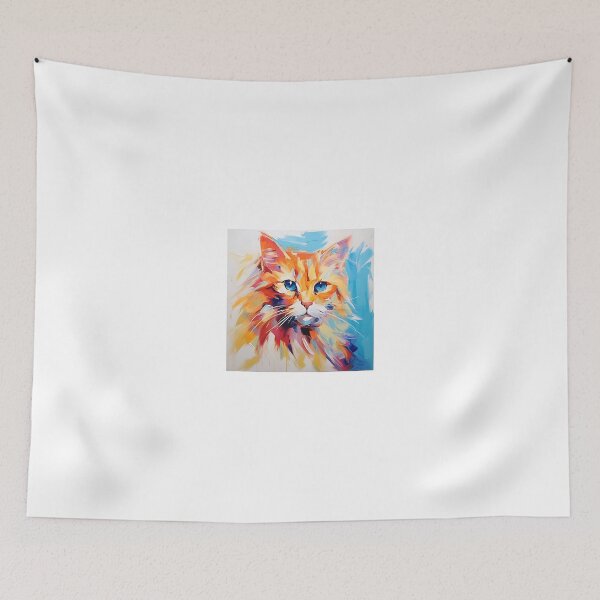 Item preview, Expressive Feline Encounter 1  designed and sold by Popqu1zArt.