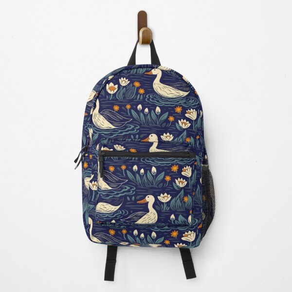 Item preview, Ducks in the pond designed and sold by Alessandro Remo Mazzoni Remotextiles.