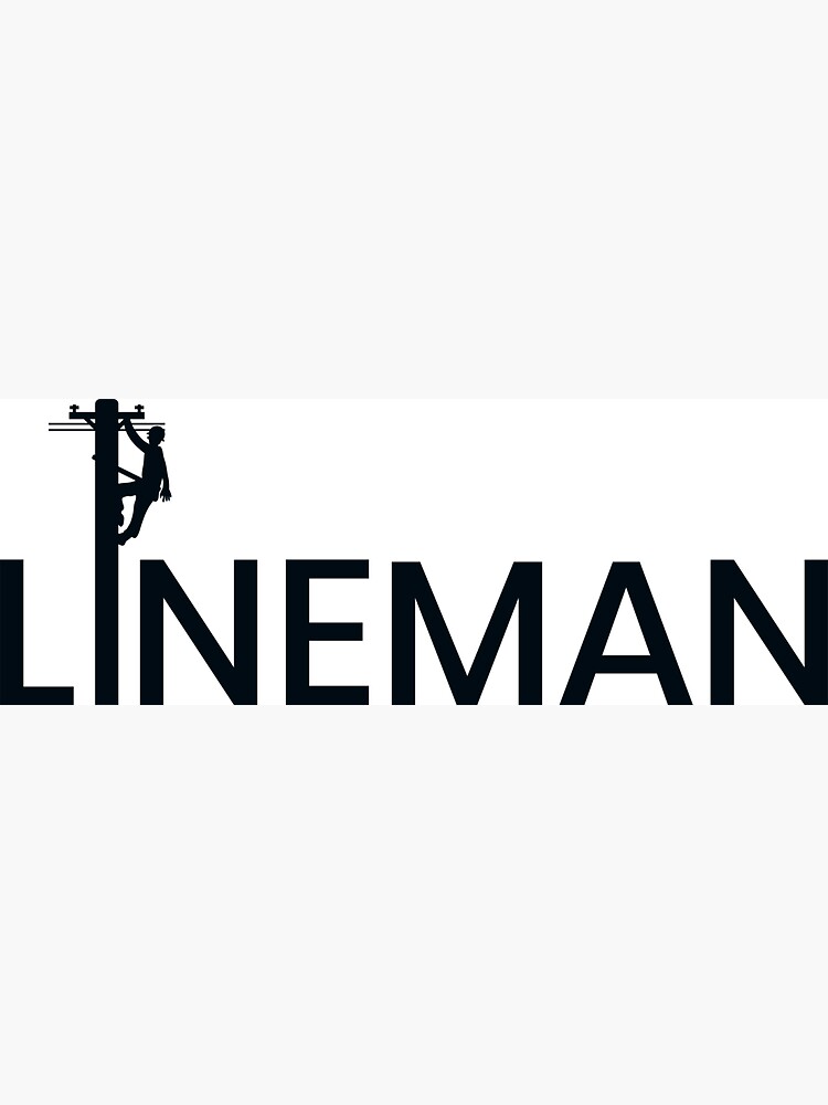 Thumbnail 3 of 3, Magnet, Linemen Typography designed and sold by LineXpressions.
