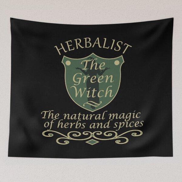 Item preview, Herbalist - The green witch magic herbalism designed and sold by Alexaltay.