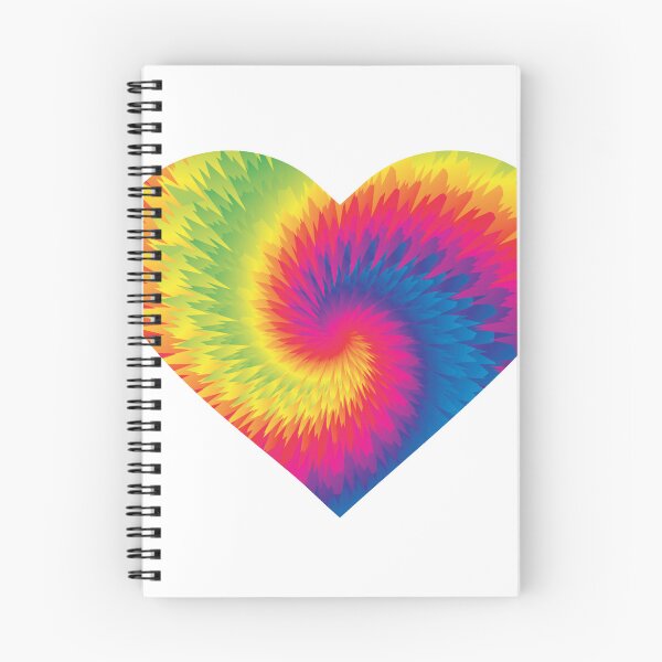 Item preview, Tie-dye heart, colorful design designed and sold by Sandra O'Toole.