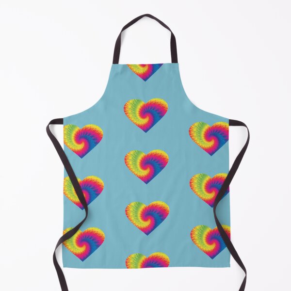 Item preview, Tie-dye heart, colorful design designed and sold by Sandra O'Toole.