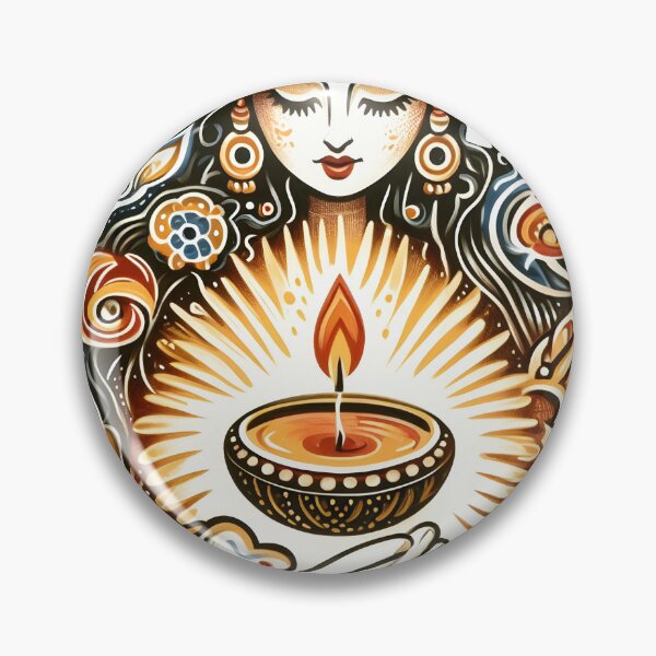 Item preview, Diwali celebration candle designed and sold by tipitoes.