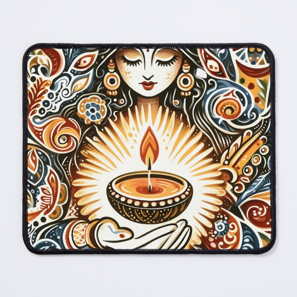 Item preview, Diwali celebration candle designed and sold by tipitoes.