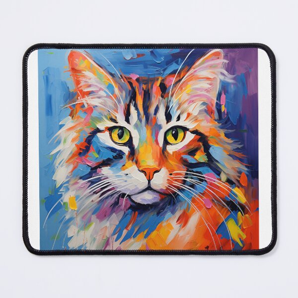 Item preview, Expressive Feline Encounter 2 designed and sold by Popqu1zArt.