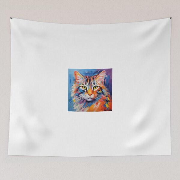 Item preview, Expressive Feline Encounter 2 designed and sold by Popqu1zArt.